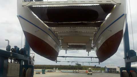 Wharrram Pahi 42 catamaran, 1995 sailboat