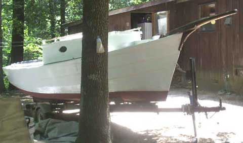 Homebuilt wooden daysailor, 20ft., 1991 sailboat