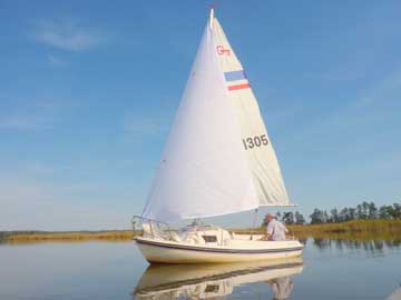 Gloucester 16 sailboat
