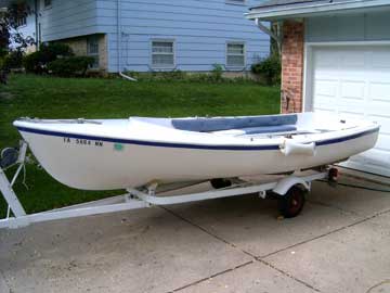 1971 Chrysler Lone Star 16 sailboat