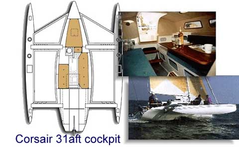 Corsair F 31 R AC, Trimaran, 2000 sailboat