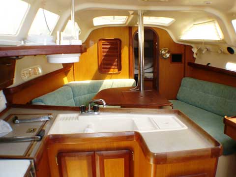 Hunter 336, 34' sailboat