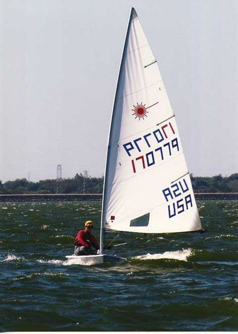 laser sailboat for sale houston