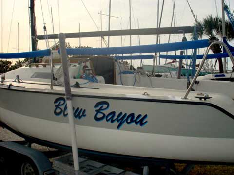 Santana 23D, 1982 sailboat