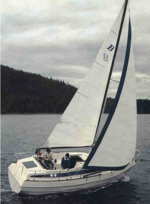 Bayliner Buccaneer Model 285 27 ft., 1978 sailboat