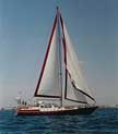 1993 Bruce Roberts 54 cutter sailboat