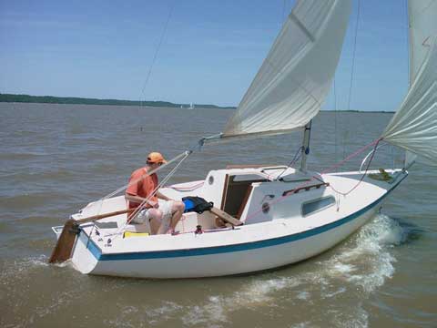 Cal 21 sailboat