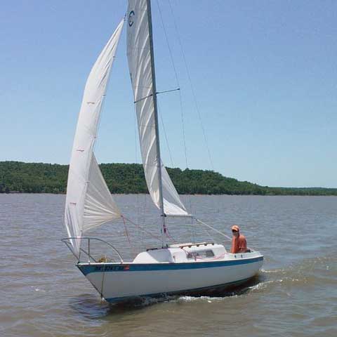 Cal 21 sailboat