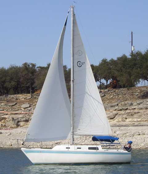 Cal 2-27 sailboat