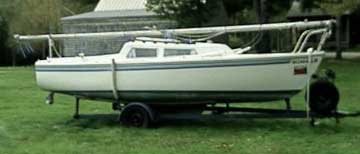 1970 Catalina 22 sailboat