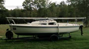 1970 Catalina 22 sailboat