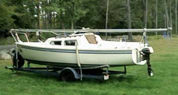 1970 Catalina 22 sailboat