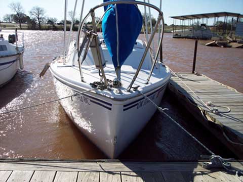 Catalina 22 sailboat