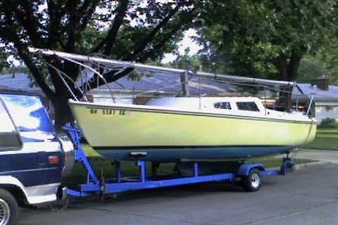 Catalina 22 sailboat
