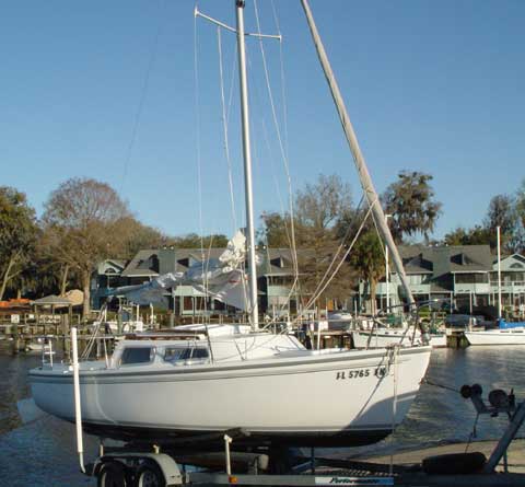 Catalina 22 sailboat