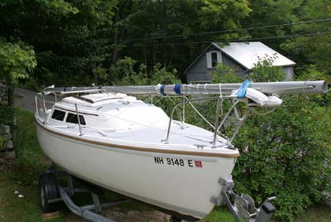 Catalina 22 sailboat