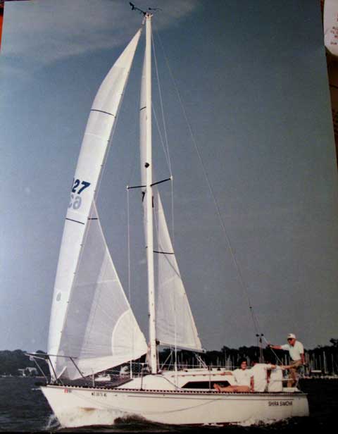 C&C 27 sailboat
