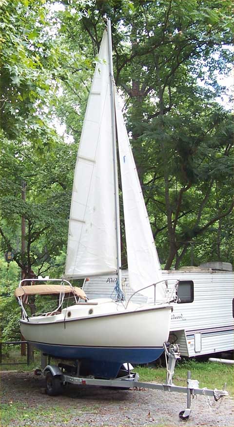 16 ft compac sailboat