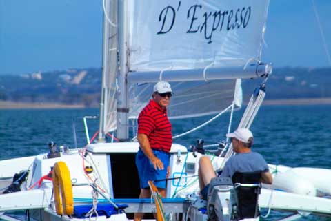 Corsair F28cc sailboat