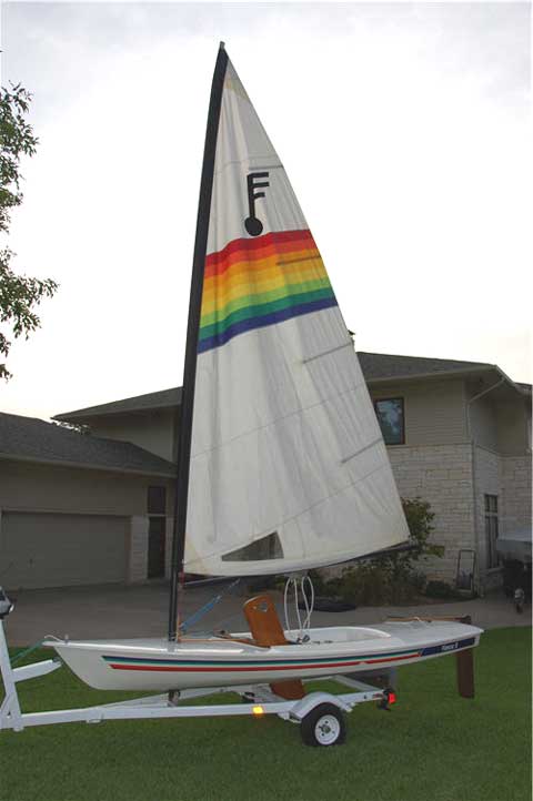 force 5 sailboat sail
