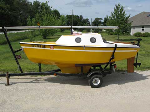 Guppy 13 sailboat