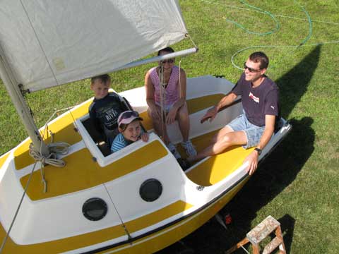 Guppy 13 sailboat