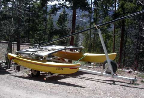 Hobie 14 sailboat