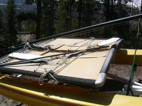 Hobie 14 sailboat