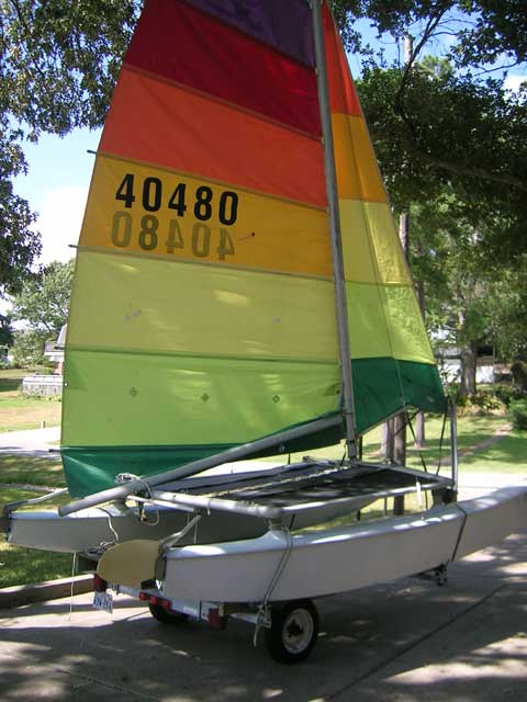 Hobie 16 sailboat