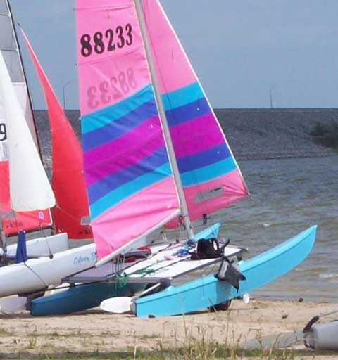 Hobie 16 sailboat