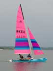 1986 Hobie 16 sailboat