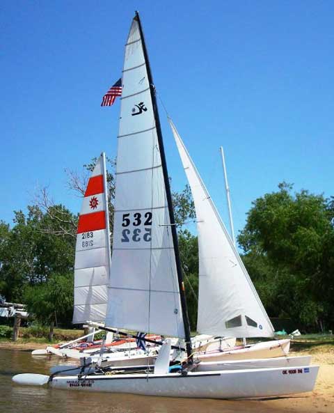 Hobie Miracle 20 Catamaran, 1991 sailboat