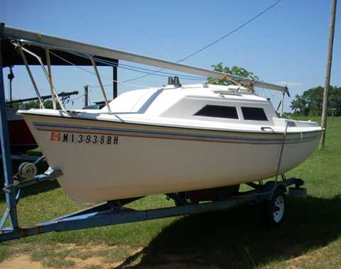 Holder 17 sailboat