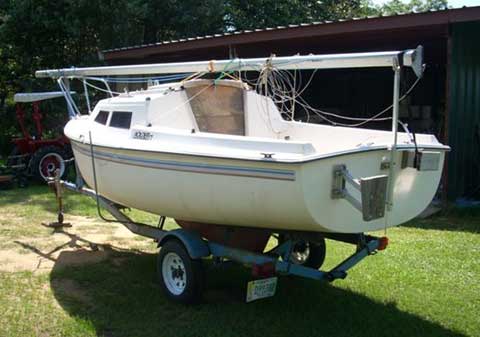 Holder 17 sailboat