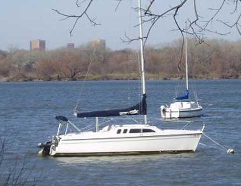 Hunter 235 sailboat