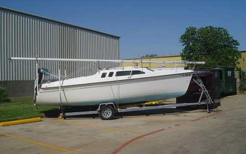 Hunter 235 sailboat