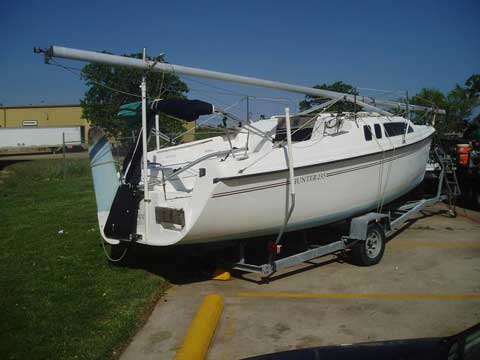 Hunter 235 sailboat