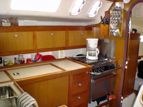 Hunter 380 sailboat