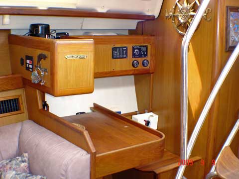 Hunter 450 sailboat