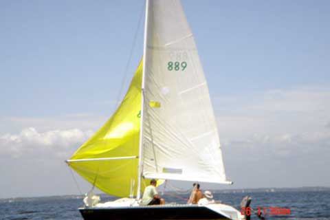 Impulse 21 sailboat
