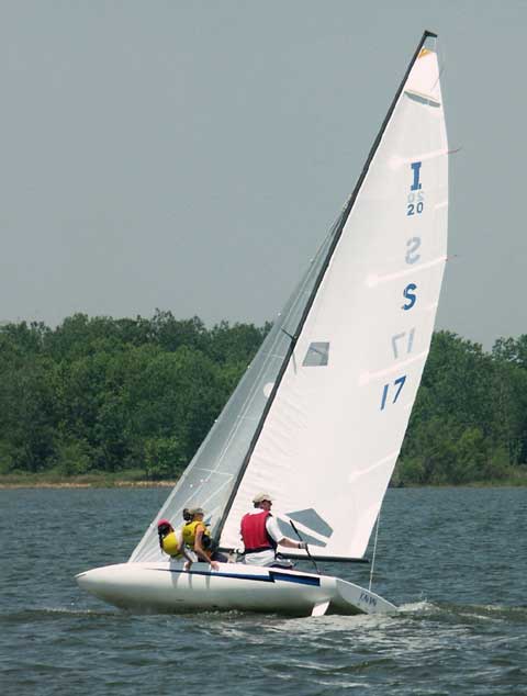 Inland 20 sailboat