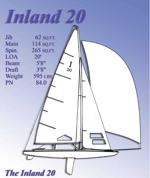 Inland 20 sailboat