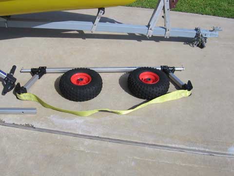 Laser sailing boat