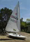1993 Laser sailboat