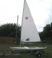 1986 Laser sailboat