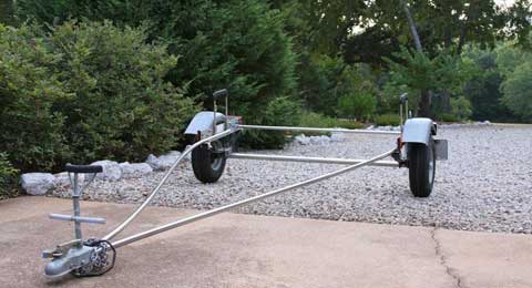 Laser sailboat