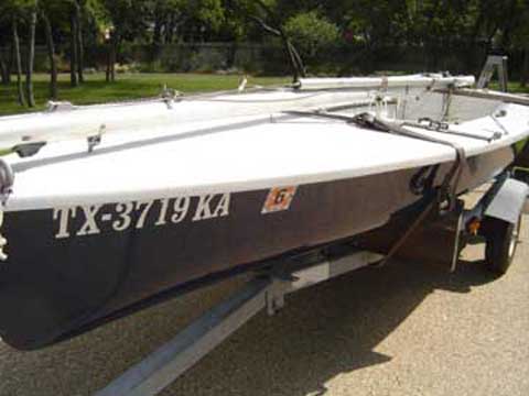 Laser II sailboat