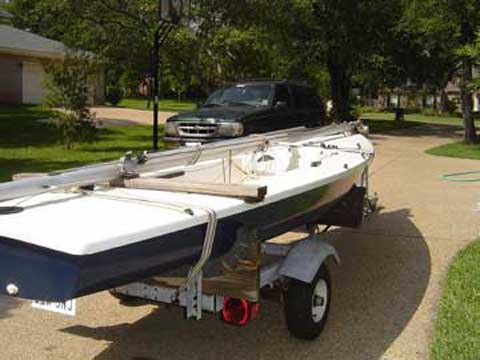 Laser II sailboat