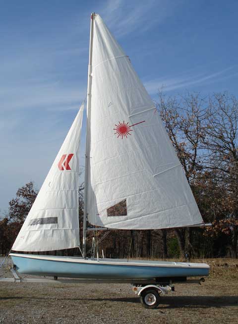 laser sailboat hull for sale