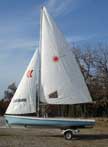 1980 Laser II sailboat
